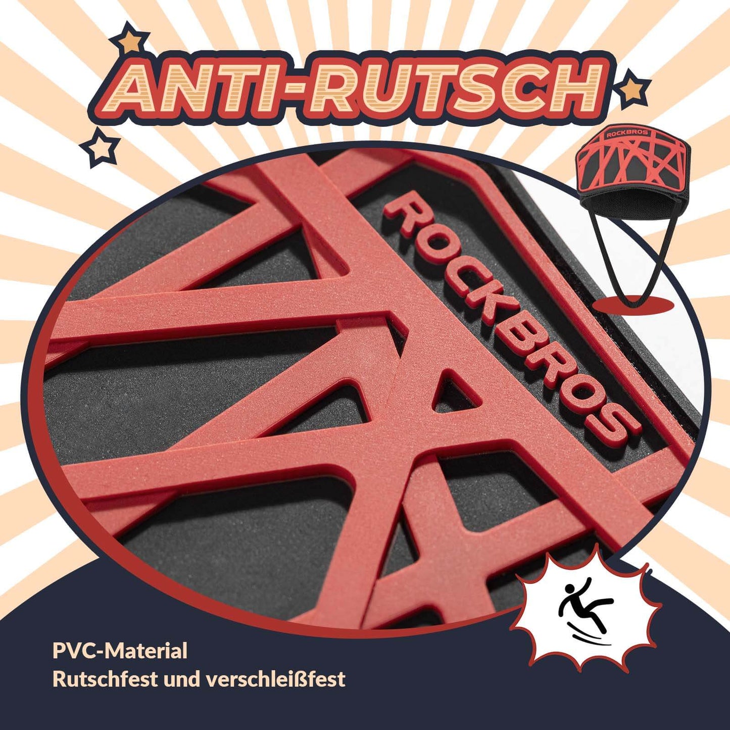 ROCKBROS mótorhjólaskiptihlíf með hálkuvörn, stillanleg skóhlíf, mótorhjólaaukabúnaður