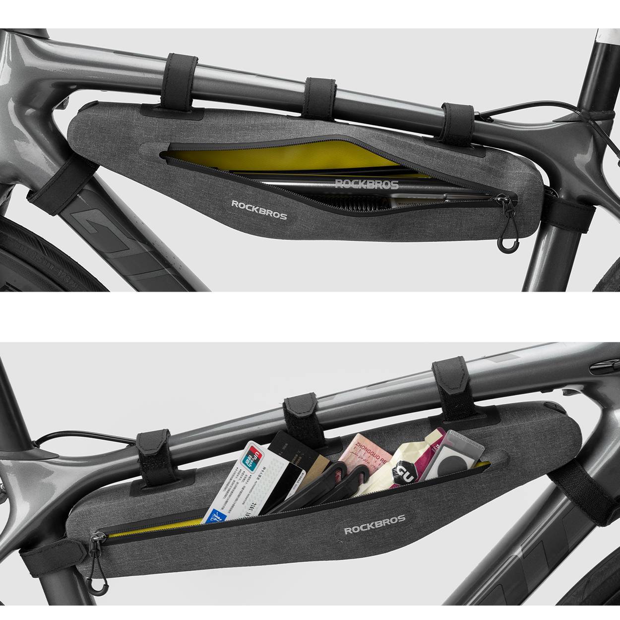 ROCKBROS Multifunktional Fahrradtasche 100% Wasserdicht 1,5L