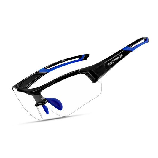 ROCKBROS Cycling Glasses Sunglasses Half Frame Photochromic Glasses
