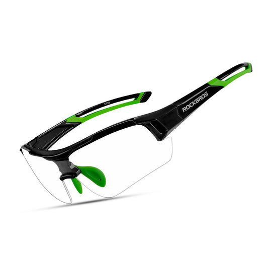 ROCKBROS Cycling Glasses Sunglasses Half Frame Photochromic Glasses