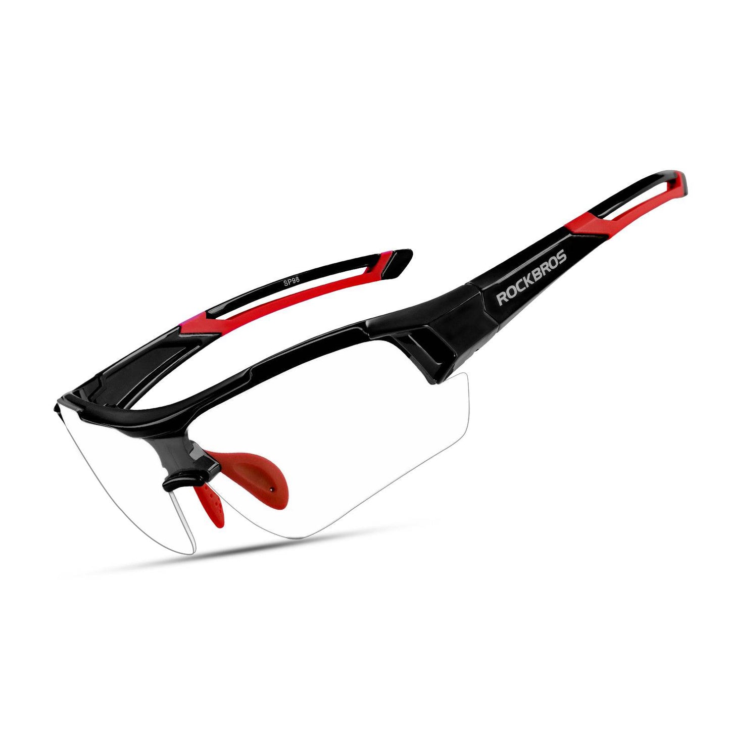 ROCKBROS hjólagleraugu sólgleraugu hálframma ljóskróm gleraugu