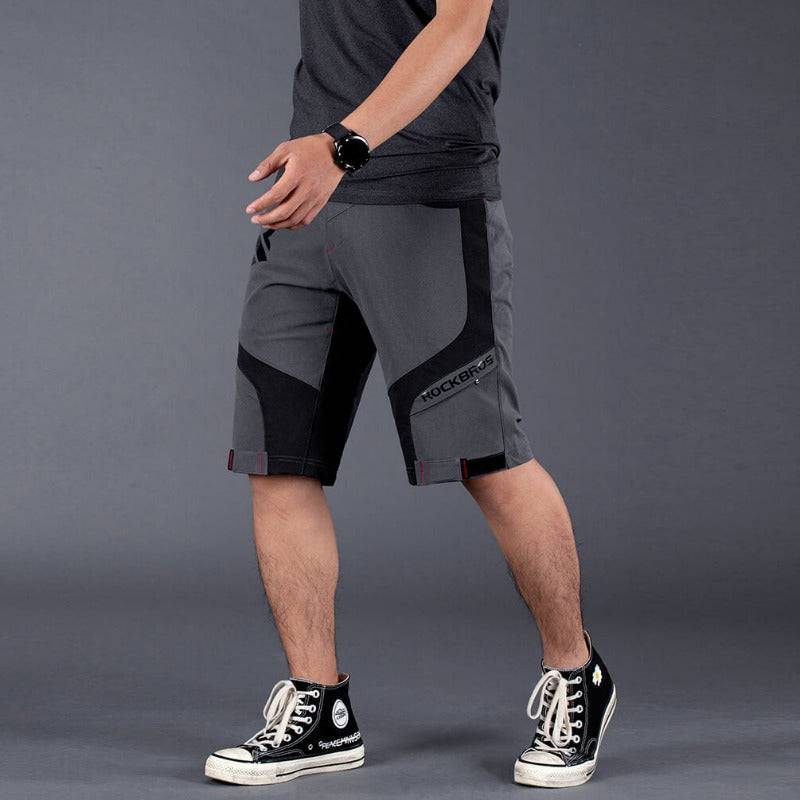 ROCKBROS Radhose Herren Kurz atmungsaktiv Anti-Stoß Fahrradhose