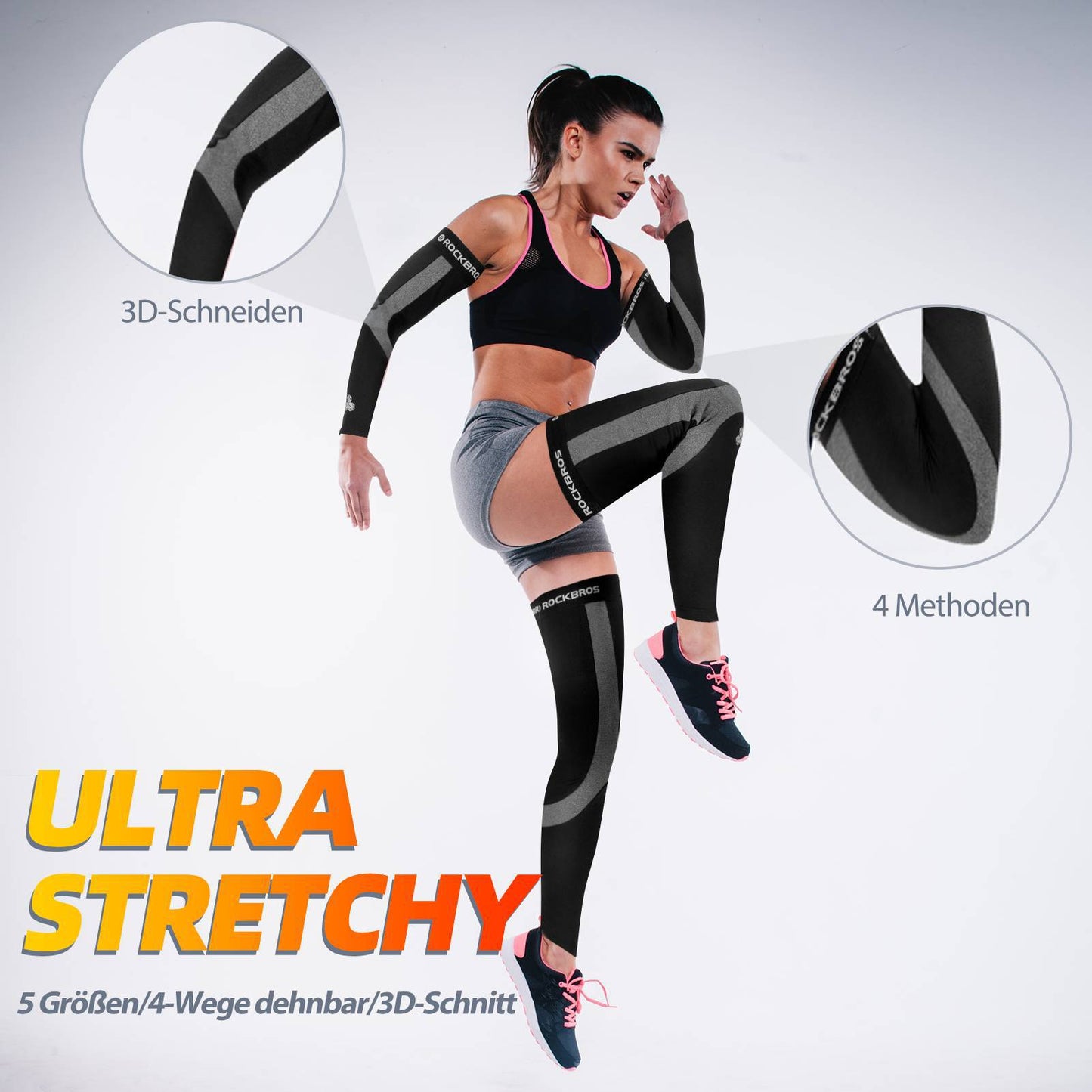 ROCKBROS Hjólreiðafótlegghlífar Vetrarfótlegghlífar fyrir konur og karla