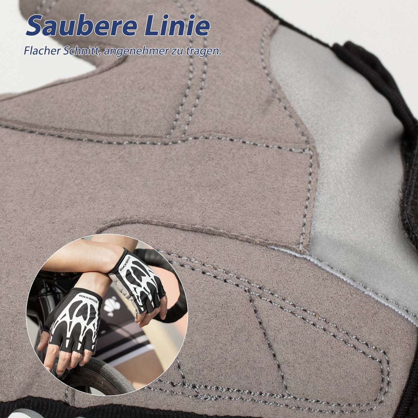 Cycling Touchscreen Fingerless Gloves Spring