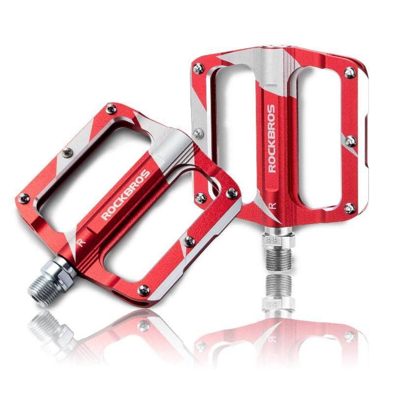 ROCKBROS Road Bike Pedals Aluminum Sealed Bearing 9/16 Inch 3 Colors