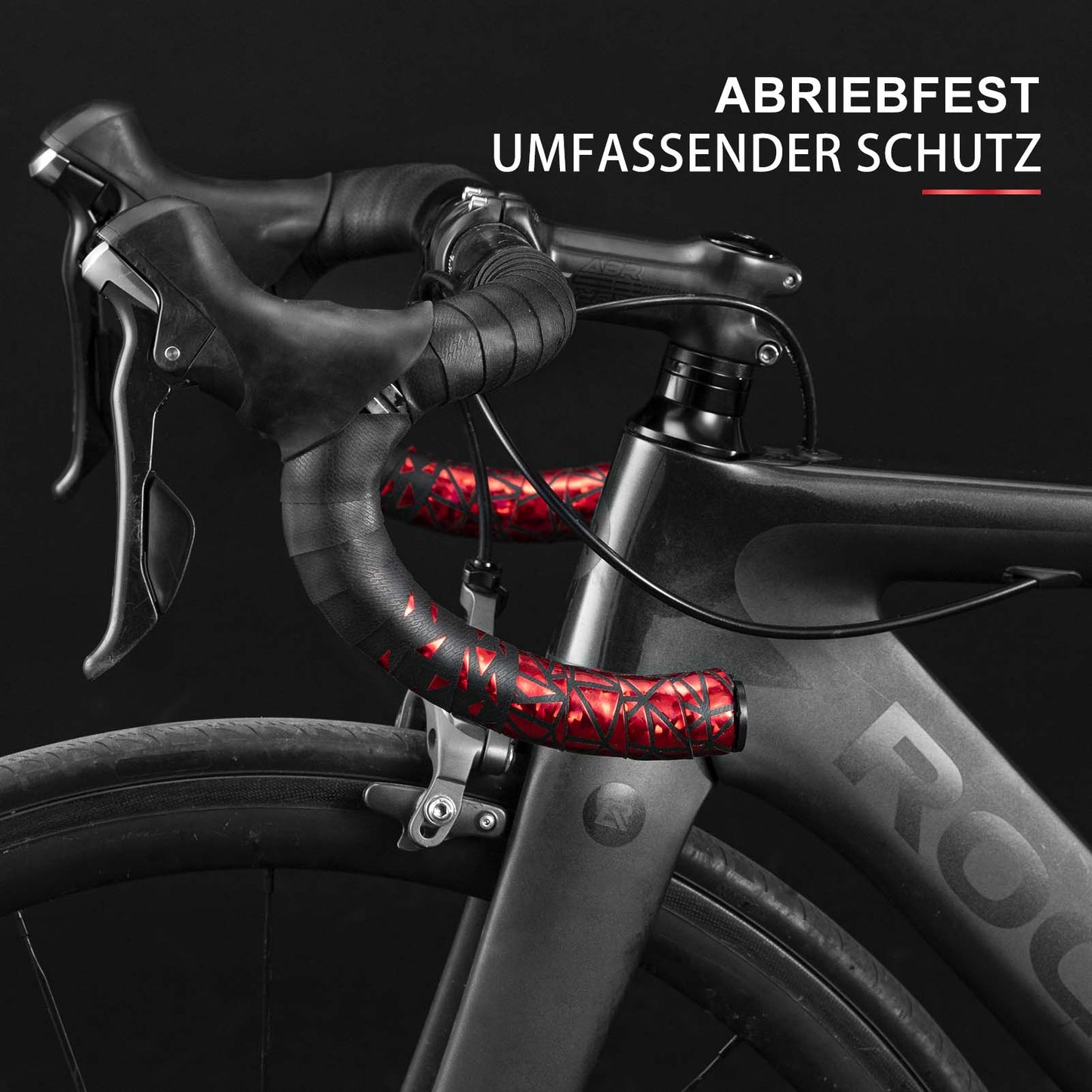 ROCKBROS non-slip bicycle handlebar tape for MTB and road bikes, 2 rolls