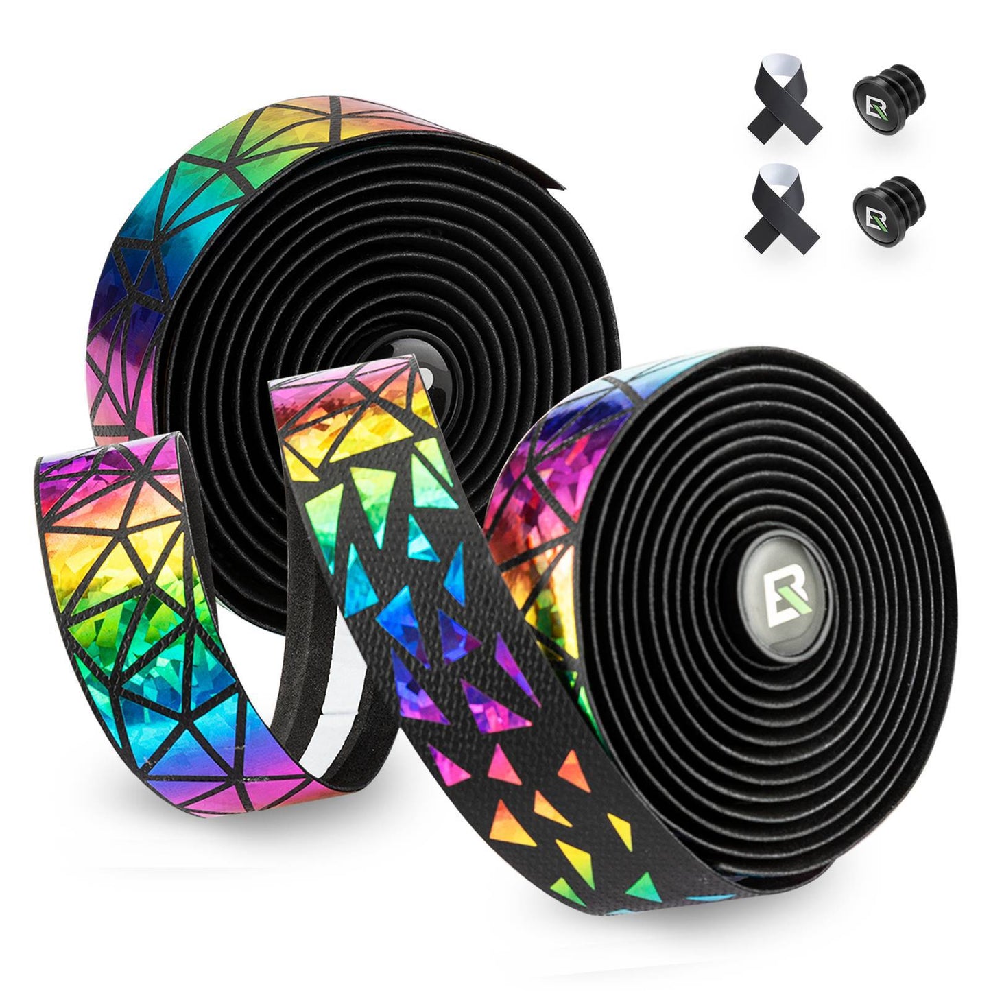 ROCKBROS non-slip bicycle handlebar tape for MTB and road bikes, 2 rolls