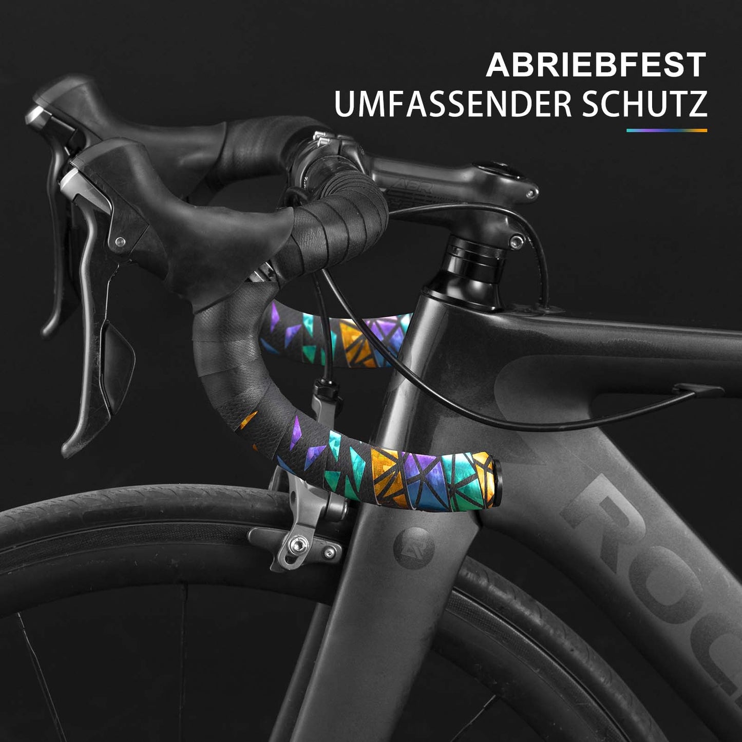 ROCKBROS non-slip bicycle handlebar tape for MTB and road bikes, 2 rolls