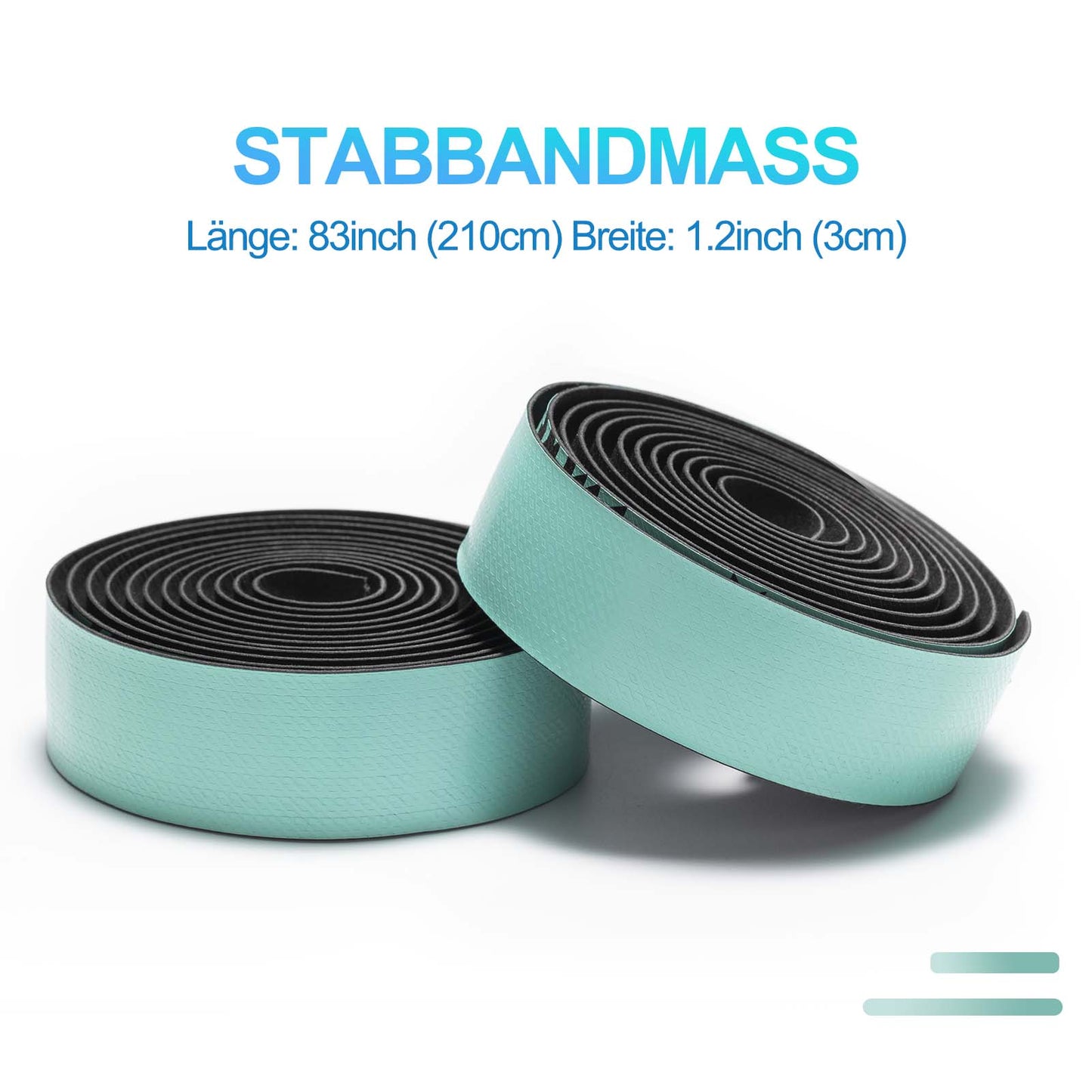 ROCKBROS non-slip bicycle handlebar tape for MTB and road bikes, 2 rolls