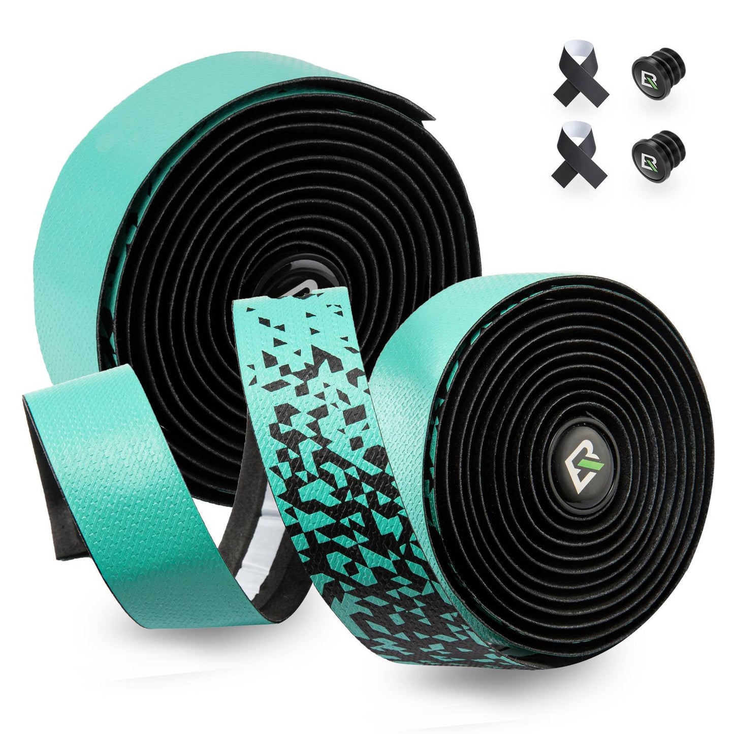 ROCKBROS non-slip bicycle handlebar tape for MTB and road bikes, 2 rolls