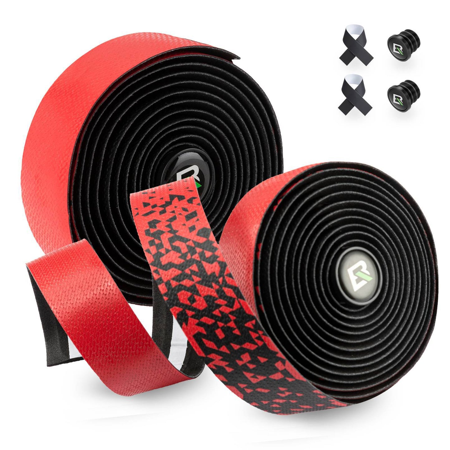 ROCKBROS non-slip bicycle handlebar tape for MTB and road bikes, 2 rolls