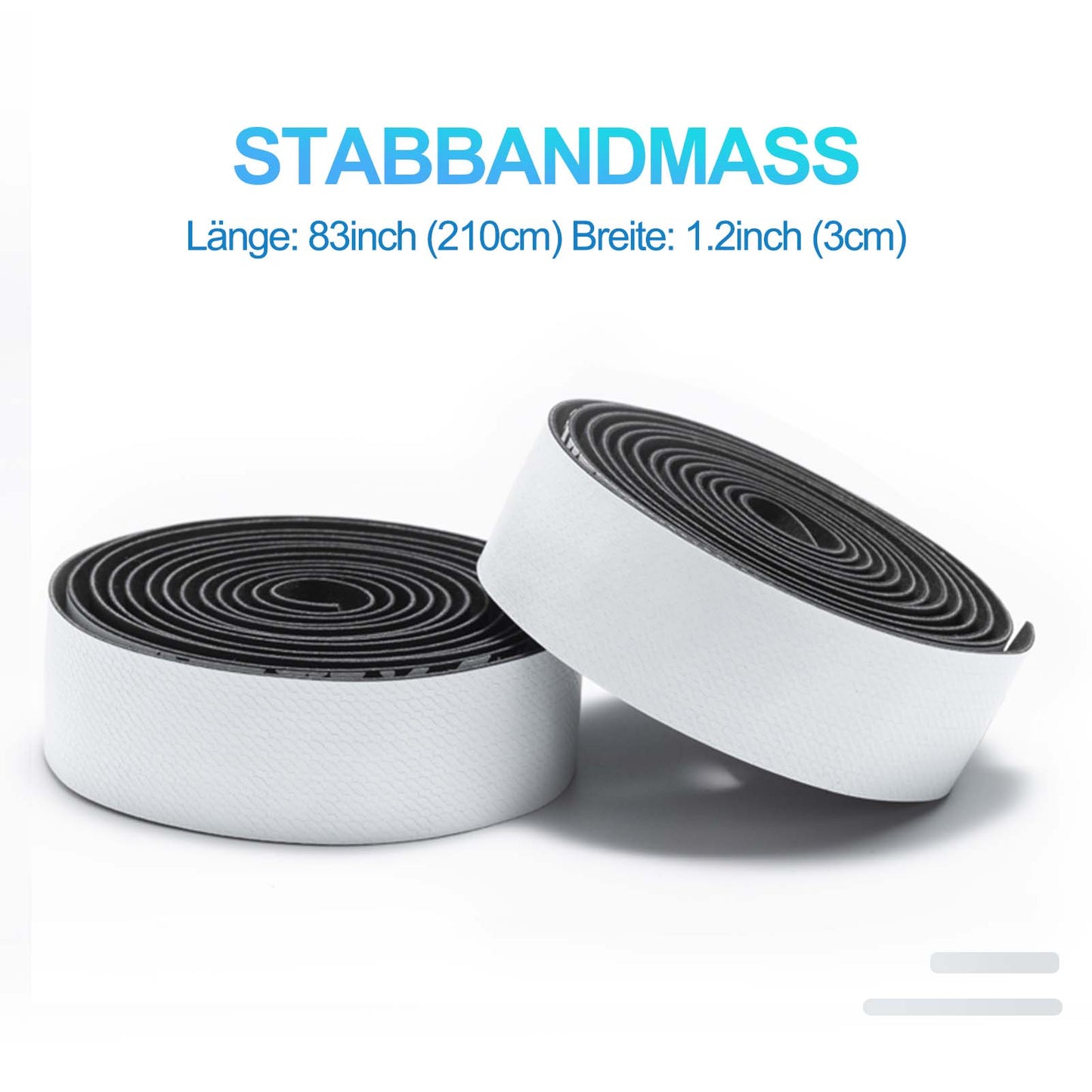 ROCKBROS non-slip bicycle handlebar tape for MTB and road bikes, 2 rolls