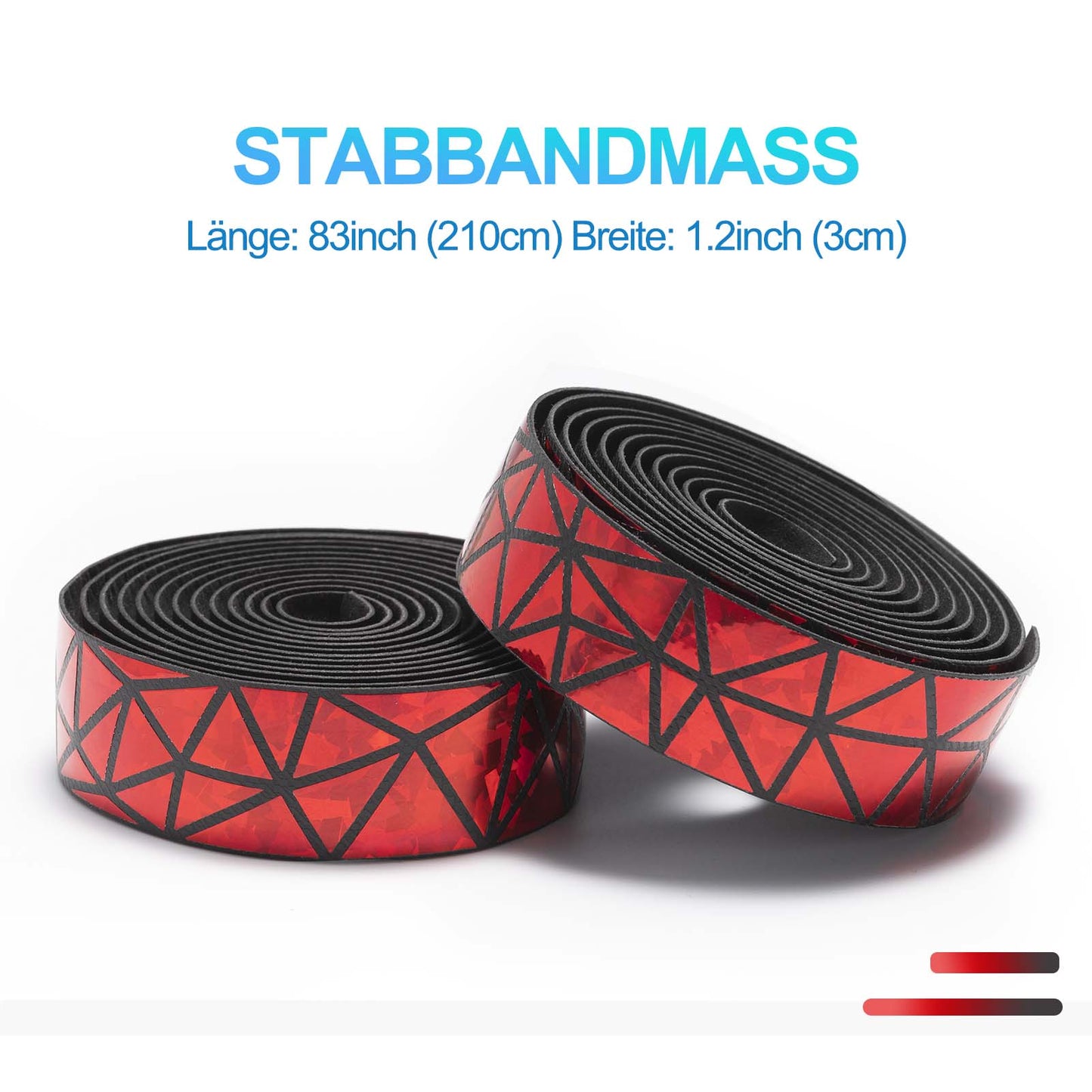 ROCKBROS non-slip bicycle handlebar tape for MTB and road bikes, 2 rolls