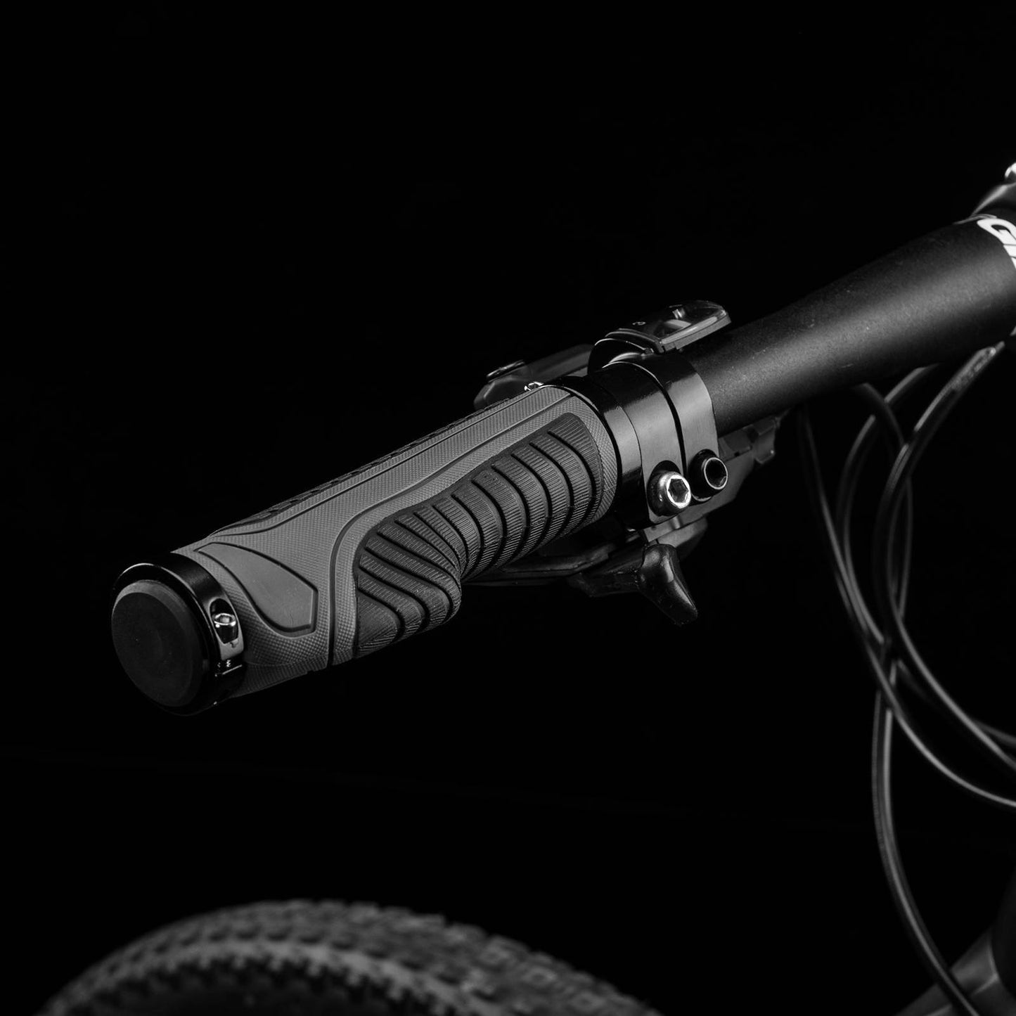 ROCKBROS reiðhjólahandföng úr gúmmíi með læsingarhönnun fyrir fjallahjól