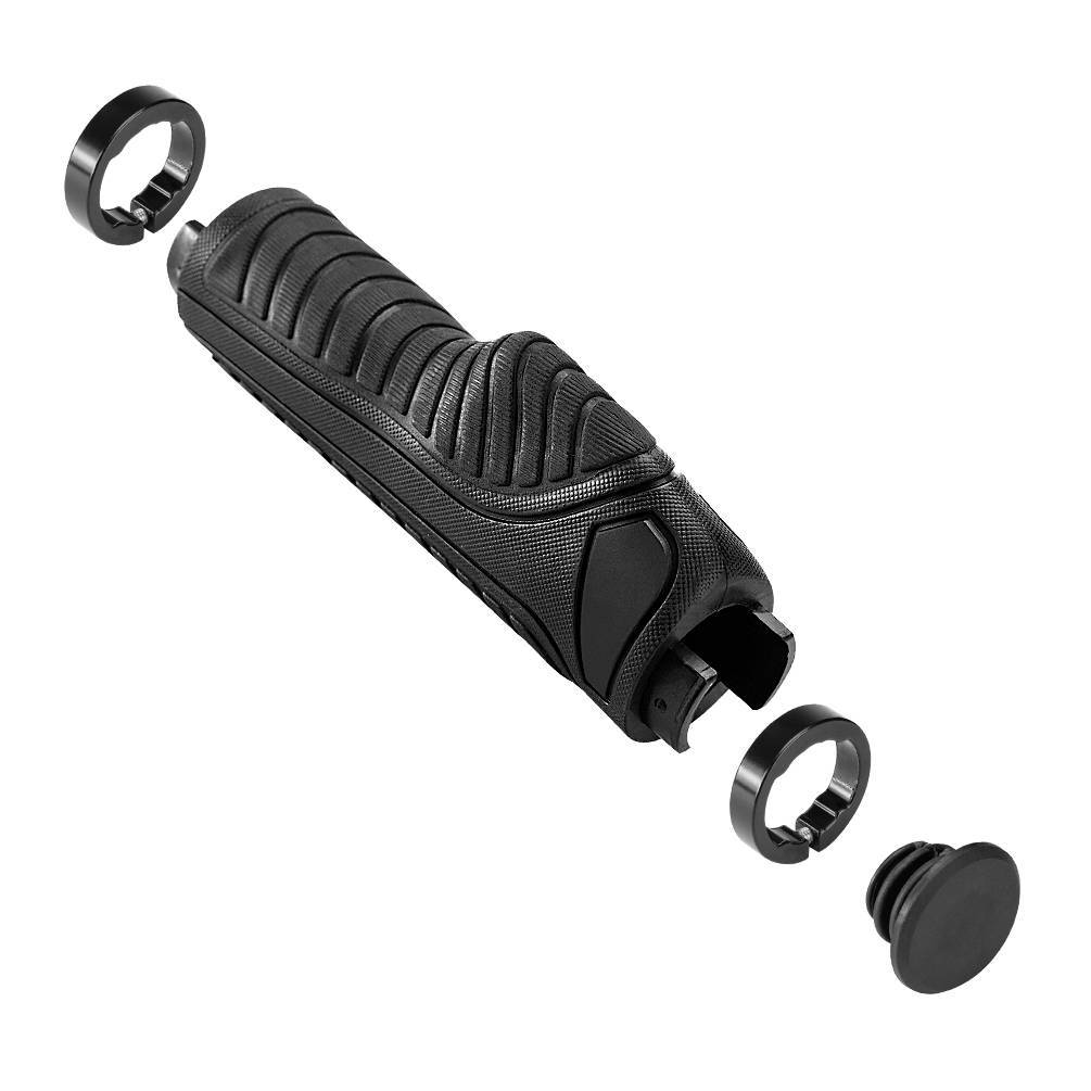 ROCKBROS reiðhjólahandföng úr gúmmíi með læsingarhönnun fyrir fjallahjól