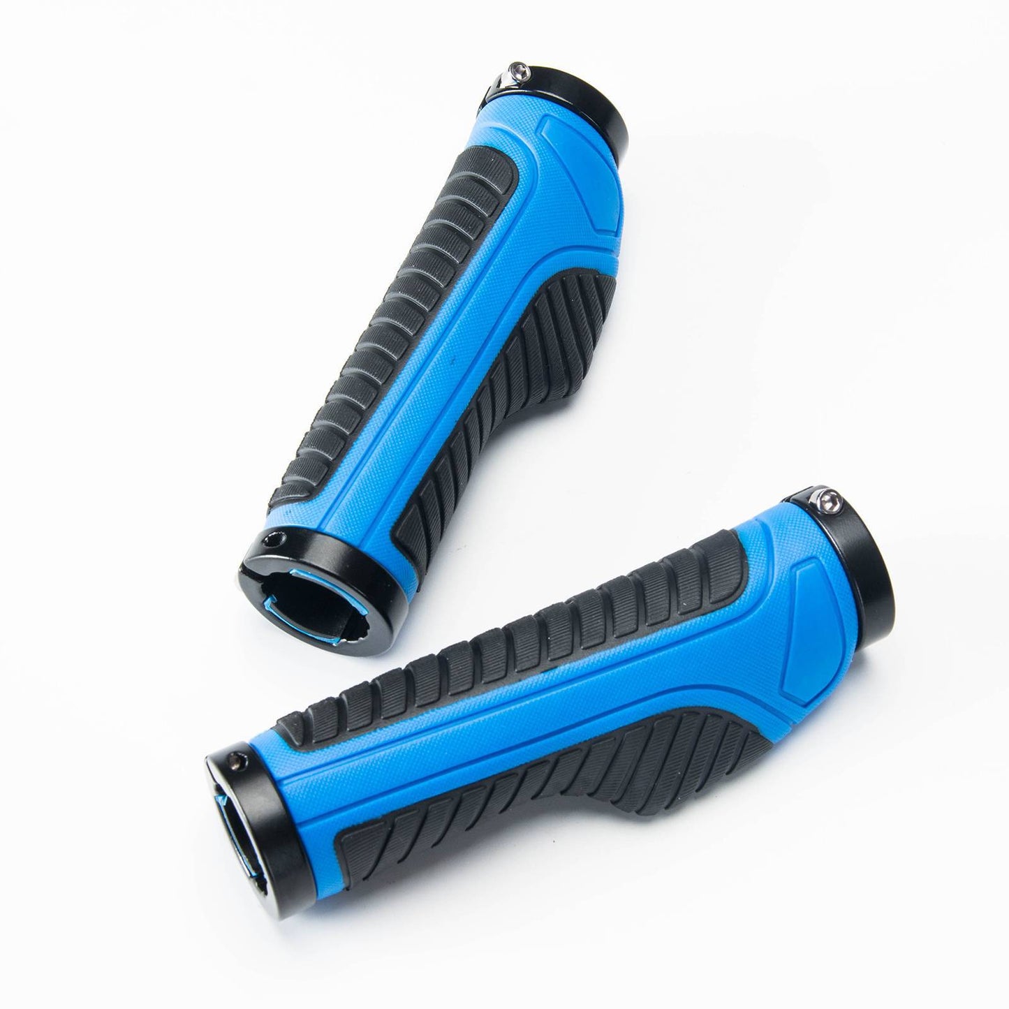 ROCKBROS reiðhjólahandföng úr gúmmíi með læsingarhönnun fyrir fjallahjól