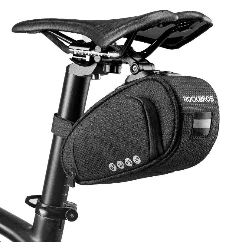 ROCKBROS saddle bag with quick release, 1L, for MTB, road bike, folding bike