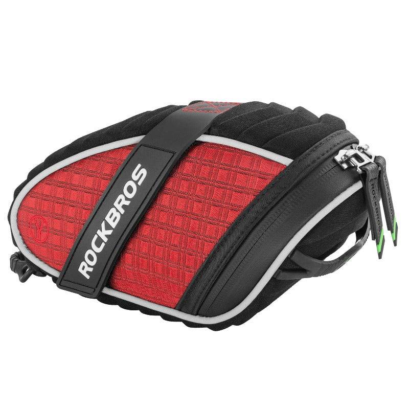 ROCKBROS Saddlebags Bicycle Seat Bags with Rear Light Mount 1L
