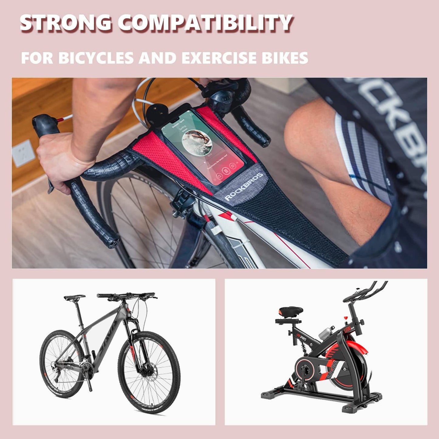 ROCKBROS sweat guard for bike trainers, bike trainer accessories