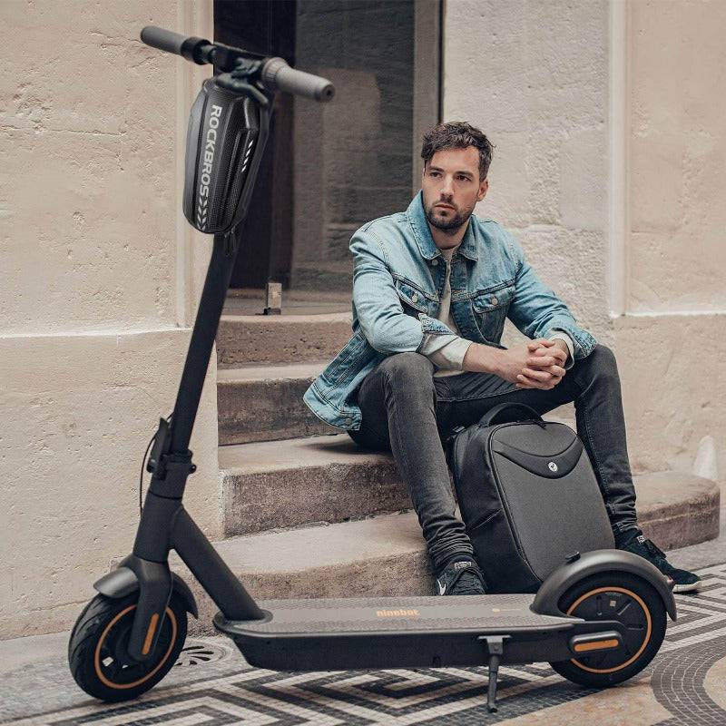 ROCKBROS Scooter Lenkertasche Wasserdicht mit Klettverschlüssen 2L /3L