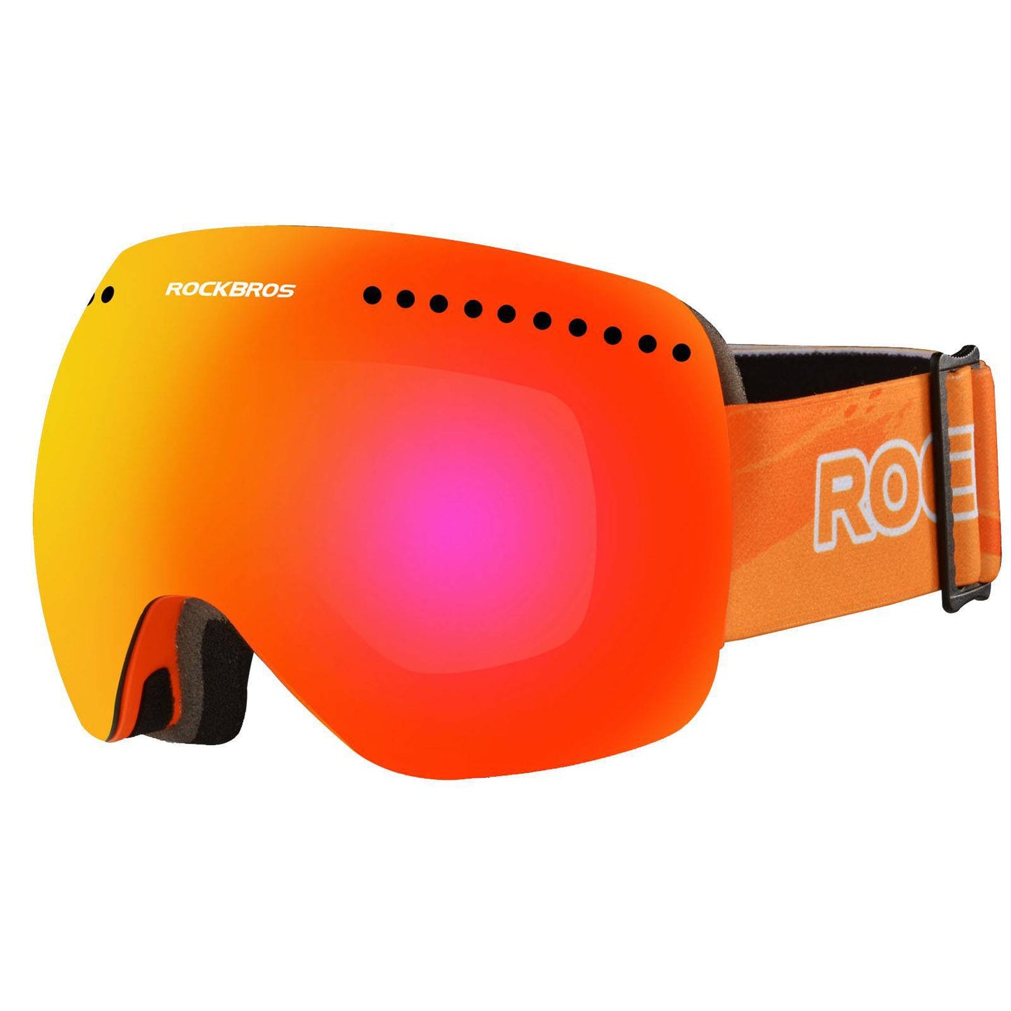 ROCKBROS Ski Goggles for Women and Men, Anti-Fog, UV400 Protection