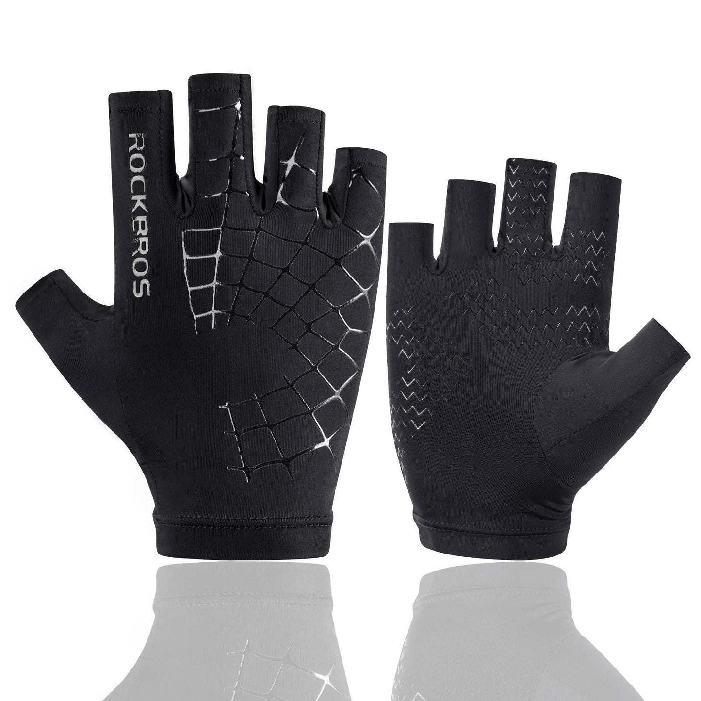 ROCKBROS Summer Breathable Sports Cycling Gloves for Men and Women