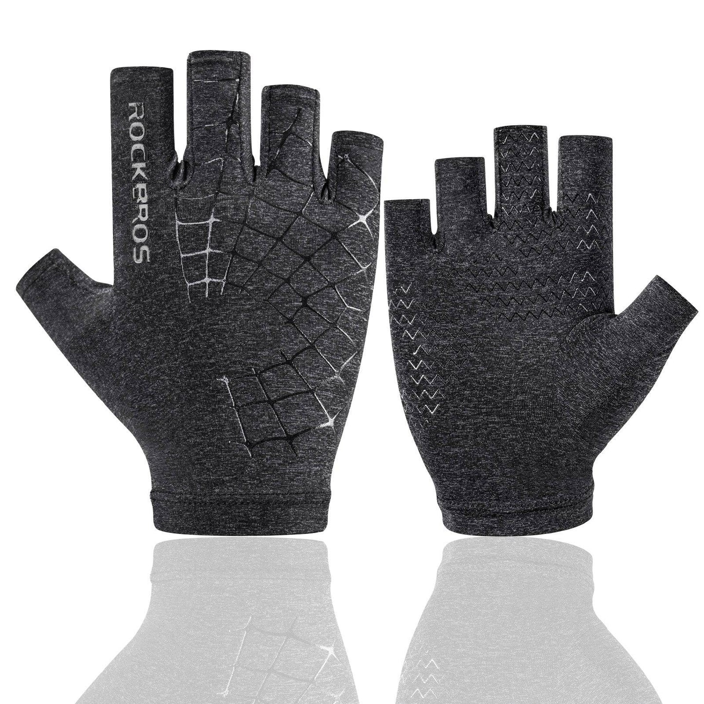 ROCKBROS Summer Breathable Sports Cycling Gloves for Men and Women