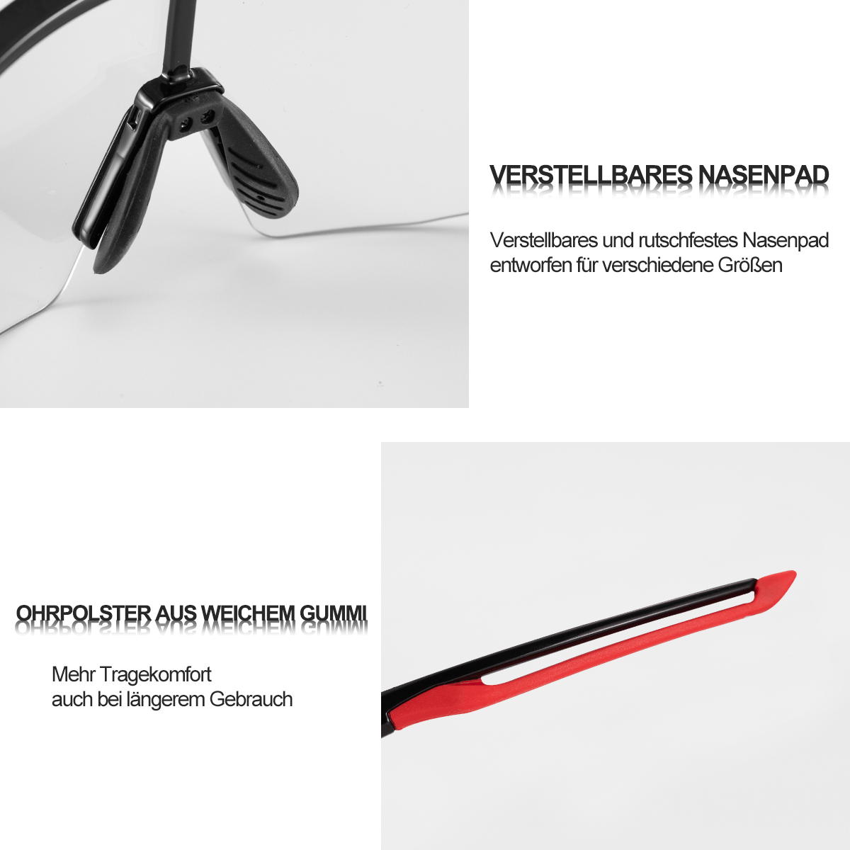 ROCKBROS Sunglasses for Men &amp; Women, UV Protection Cycling Glasses 