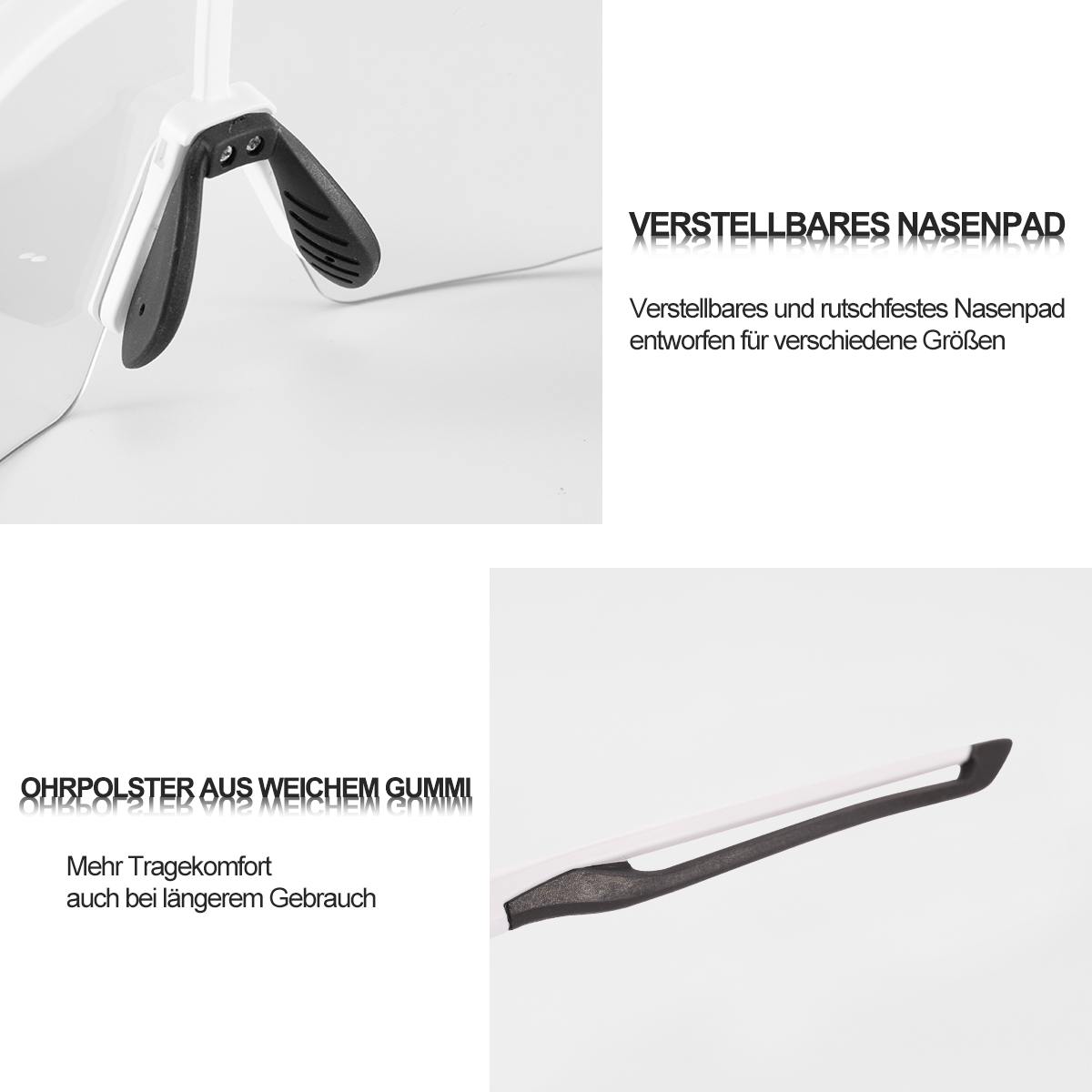 ROCKBROS Sunglasses for Men &amp; Women, UV Protection Cycling Glasses 