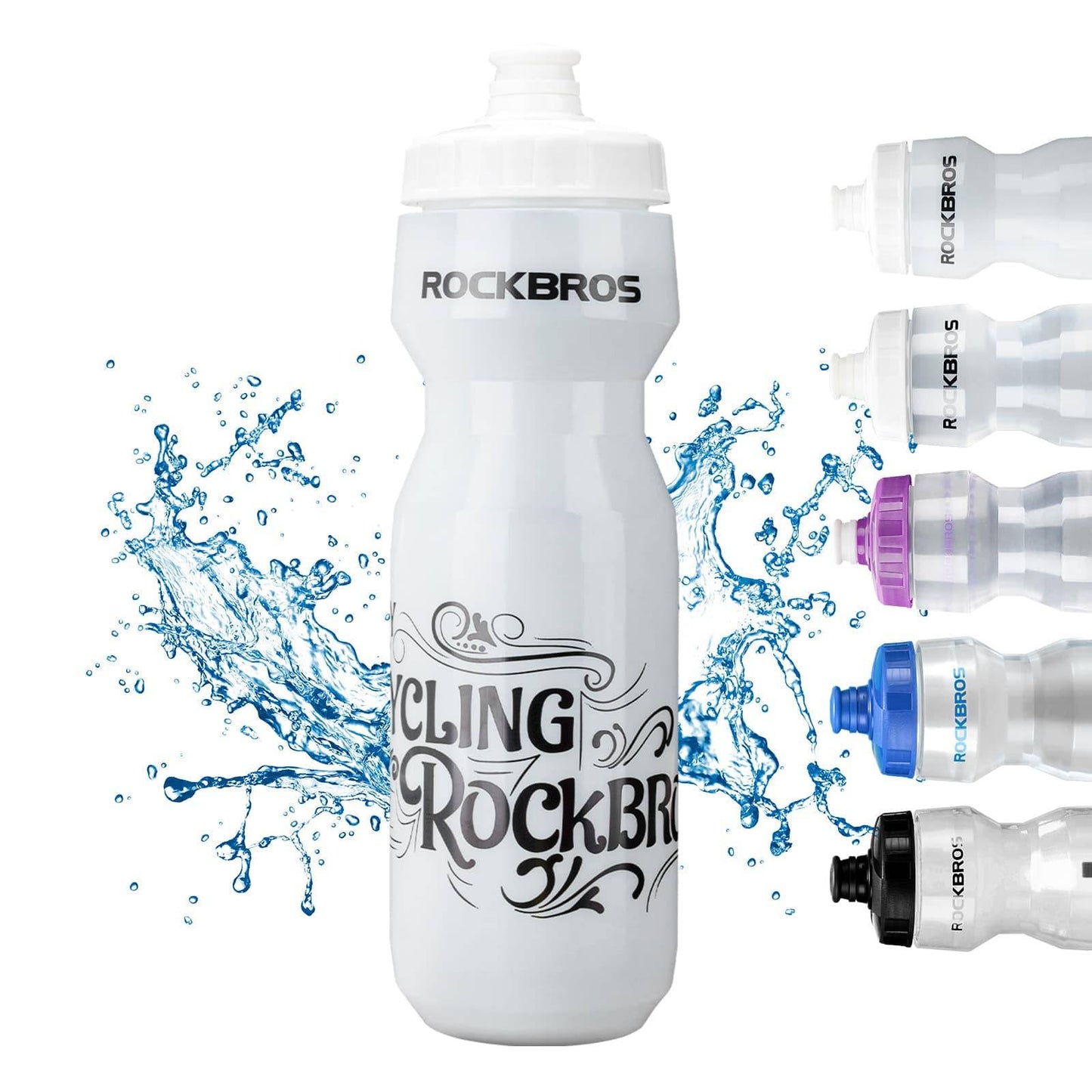 ROCKBROS Sport drykkjarflaska 750ml reiðhjólavatnsflaska BPA-frí