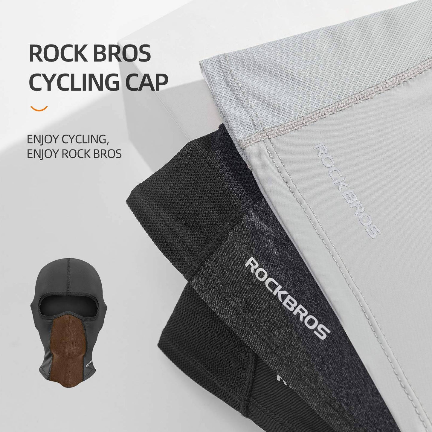 ROCKBROS Balaklava Bandana UPF 50+ Teygjanlegur fjölnota trefill Unisex 