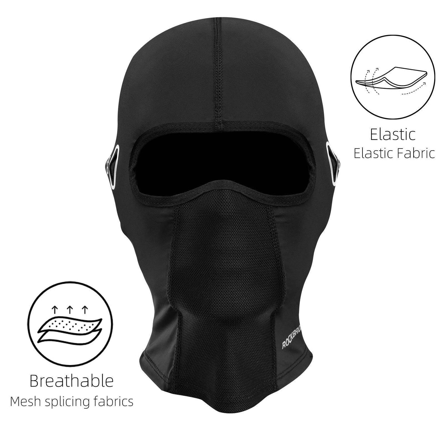 ROCKBROS Balaklava Bandana UPF 50+ Teygjanlegur fjölnota trefill Unisex 