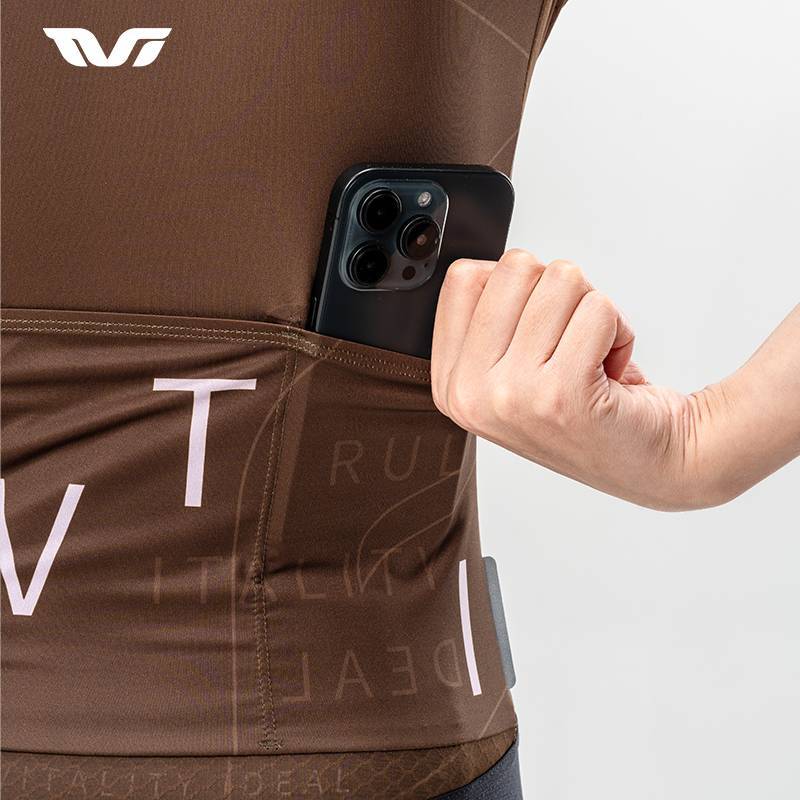 TVI Women's Cycling Jersey - Digital Dune for MTB &amp; Road Bike