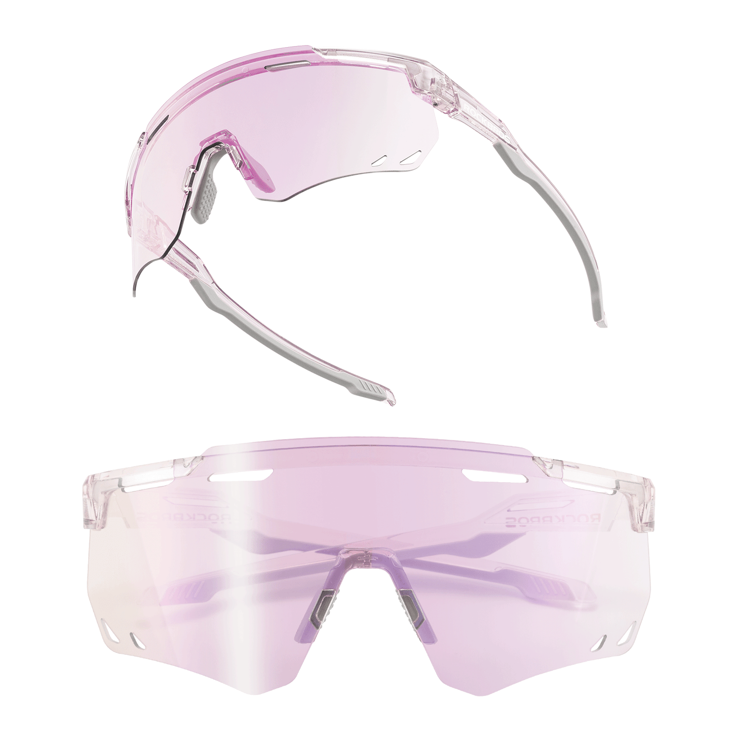 ROCKBROS Ultralight Cycling Glasses, Photochromic Sunglasses with UV400 Protection