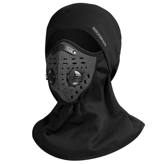ROCKBROS Warm Balaclava Winter Fleece Neck Warmer with Breathable Filter
