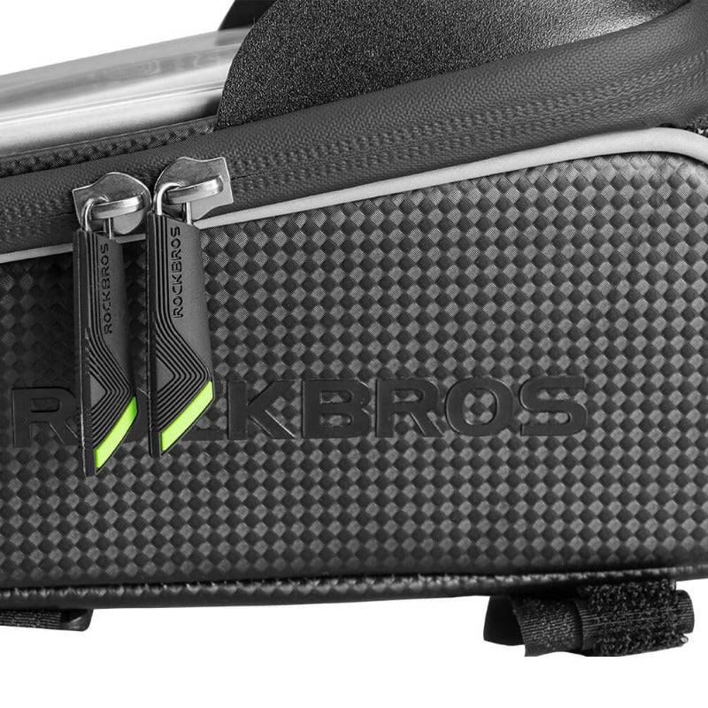 ROCKBROS waterproof top tube bag 1.5L for mobile phones under 6.5 inches