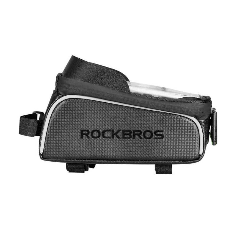 ROCKBROS waterproof top tube bag 1.5L for mobile phones under 6.5 inches