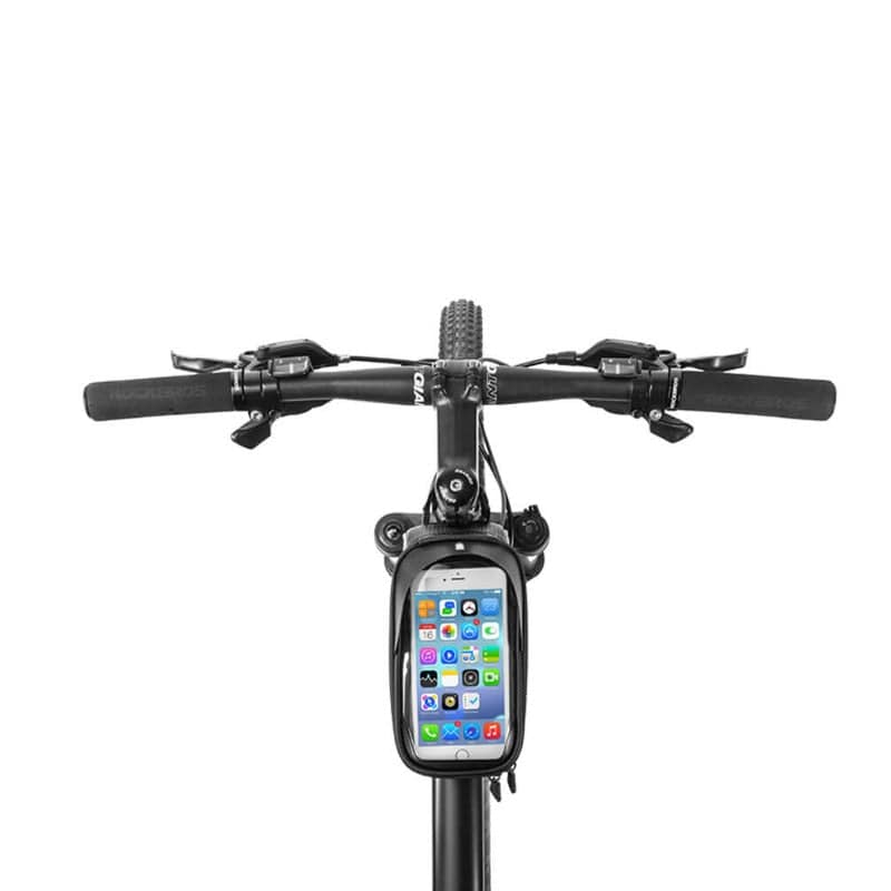 ROCKBROS waterproof top tube bag 1.5L for mobile phones under 6.5 inches