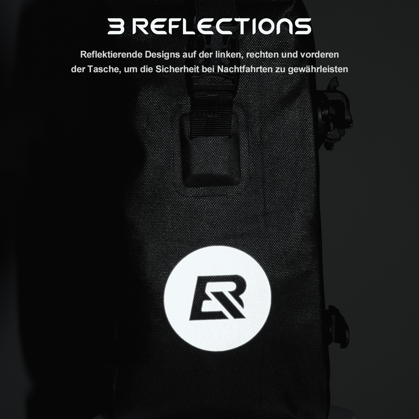 Vatnsheldur hjólabrettataska frá ROCKBROS, 12-16L