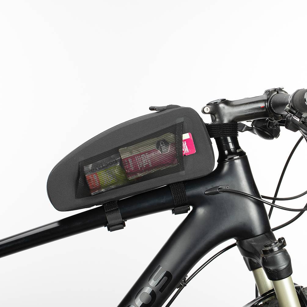 ROCKBROS Vatnsheldur poki fyrir efstu rör hjóls 1L / 1.6L svartur