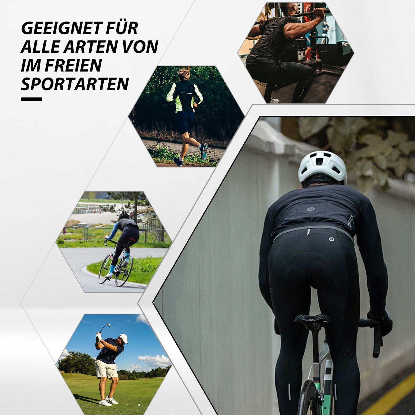 Vetrarhjólreiðabuxur með teygjanlegum hjólreiðabuxum, karla/konur, M-4XL