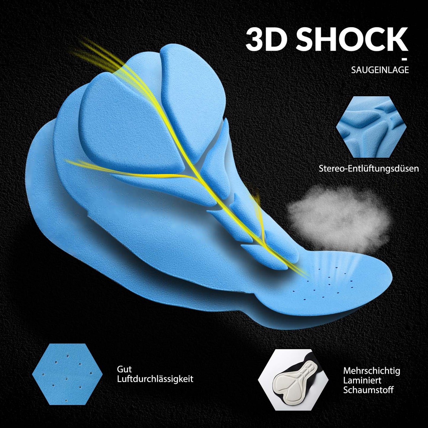 Vetrarhjólreiðabuxur með teygjanlegum hjólreiðabuxum, karla/konur, M-4XL