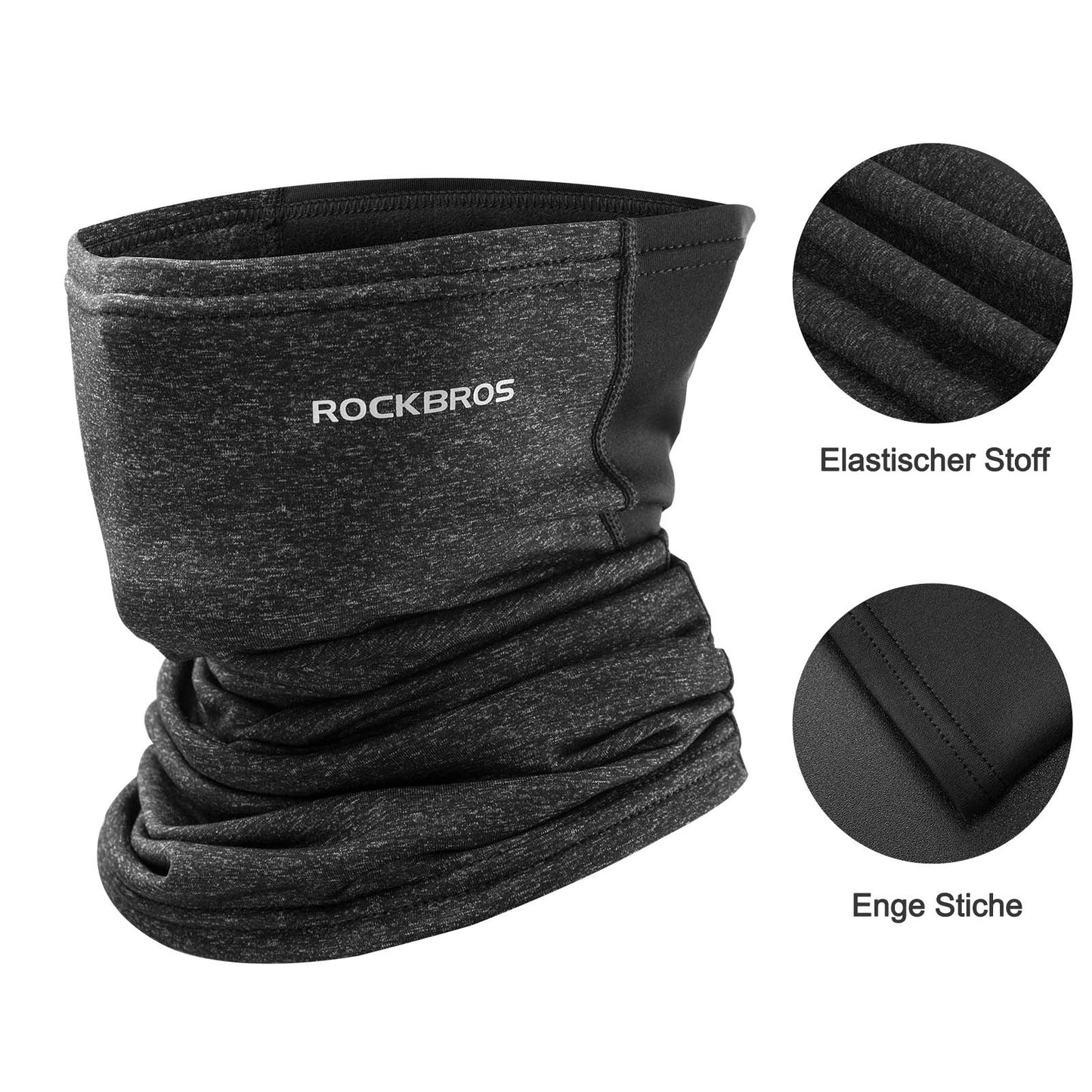 ROCKBROS Winter Half Balaclavas Multifunctional Breathable Face Covering