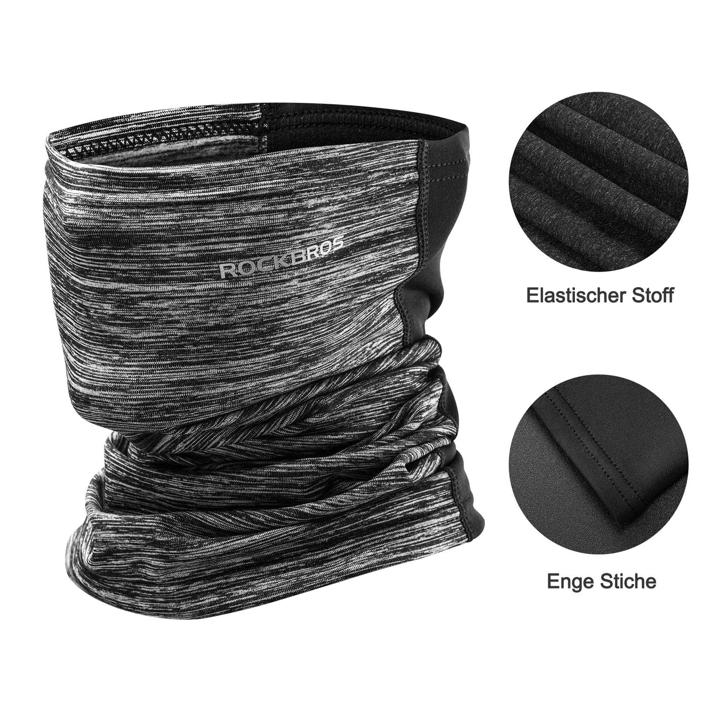 ROCKBROS Winter Half Balaclavas Multifunctional Breathable Face Covering