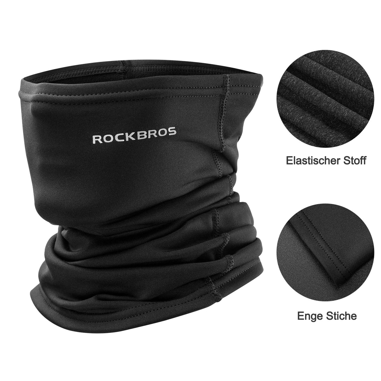 ROCKBROS Winter Half Balaclavas Multifunctional Breathable Face Covering