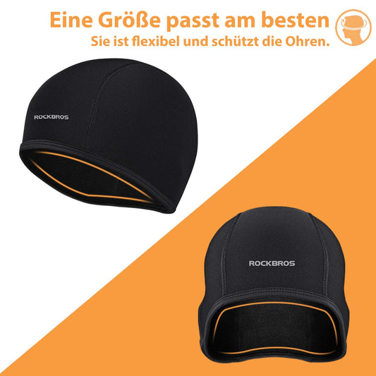 ROCKBROS Winter Running Hat Cycling Hat made of fleece, sweatproof and warm