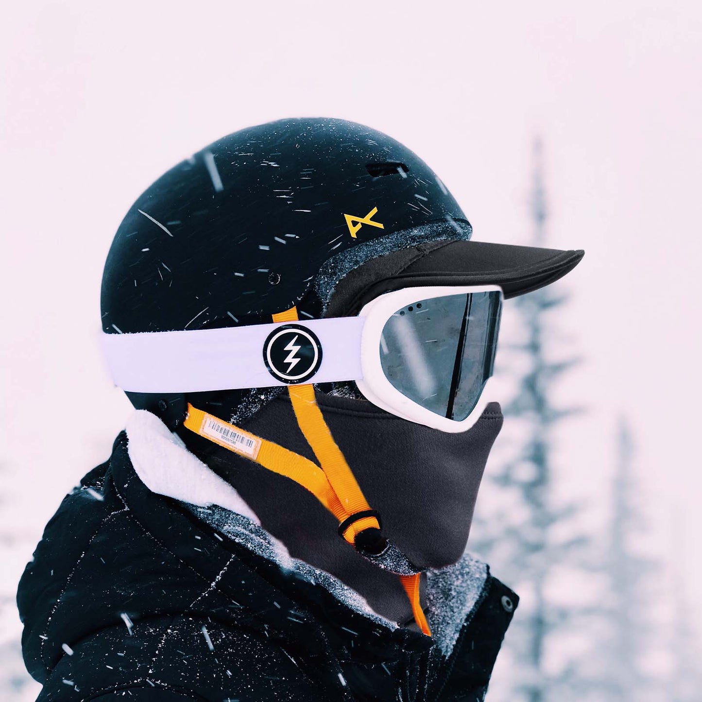 ROCKBROS Winter Balaclava Warm Storm Mask Unisex Black