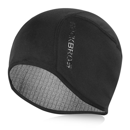 ROCKBROS Winter Hat Warm Knit Hat for Cycling &amp; Skiing Black