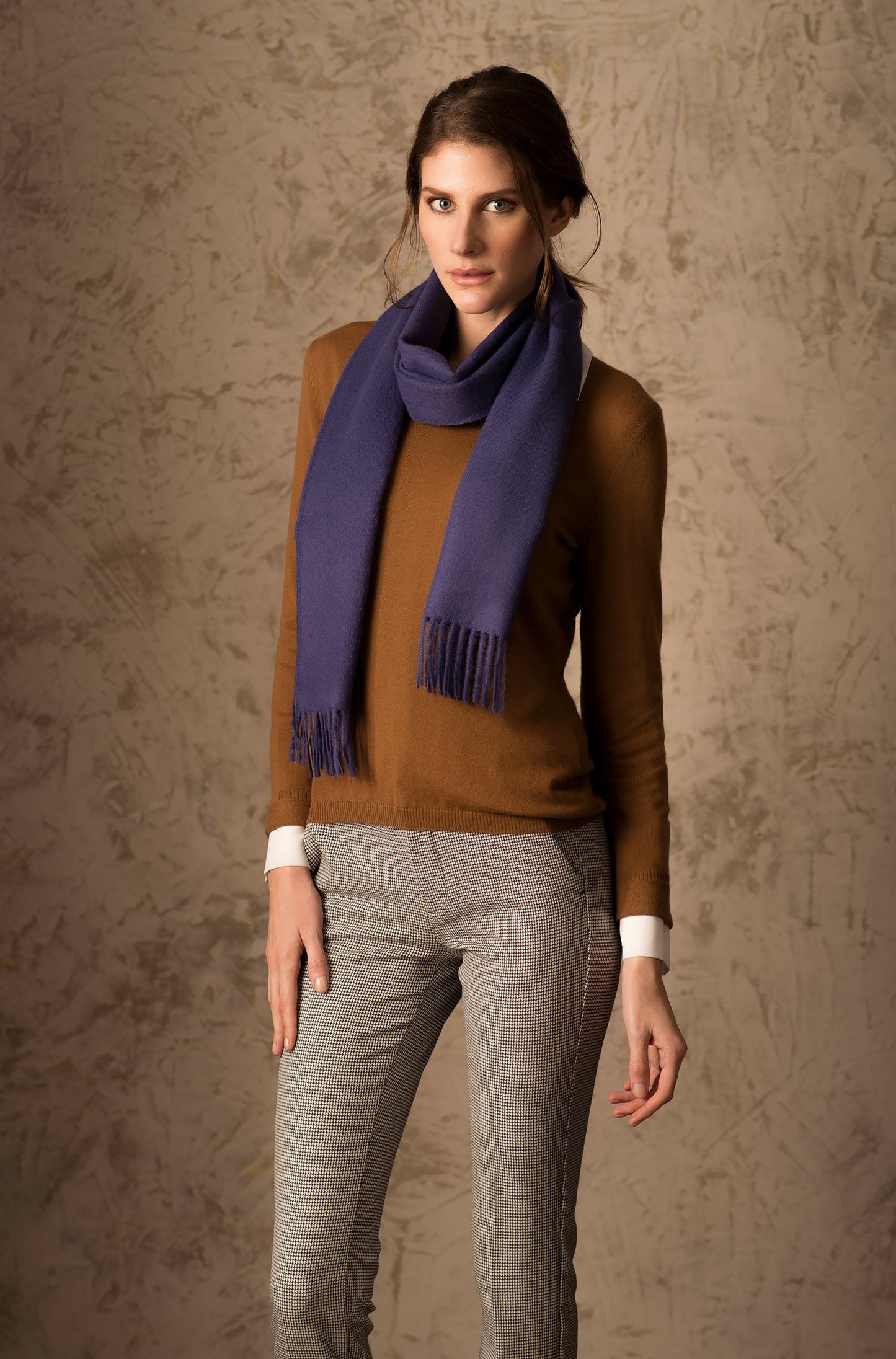 KUNA - Alpaka Webschal - Jamas – 100 % Royal‑Alpaka | Hohes Komfortniveau durch Luxusfaser Alpaka