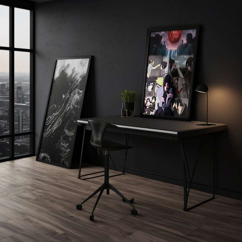 Sasuke's Revenge x SHADOW030 - Anime Leinwandbild